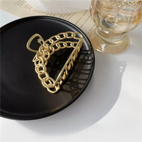 Matte Metal Horsetail Clip